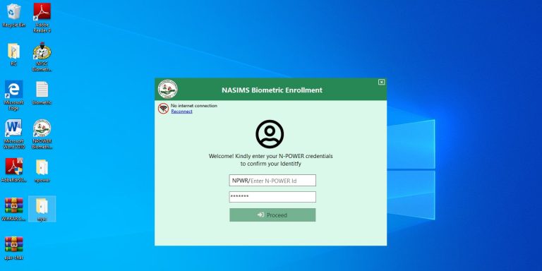 NASIMS Biometric Software 2024 Download – Npower Batch C Shortlisted Candidates