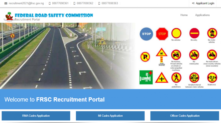 FRSC Training Date 2024 | Federal Road Safety Corps Training Centers & Duration